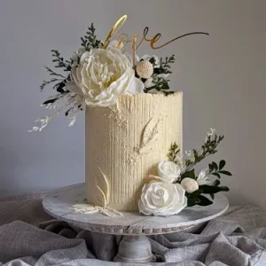 Pastel de boda Minimalista