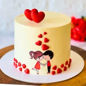 Pastel San Valentín